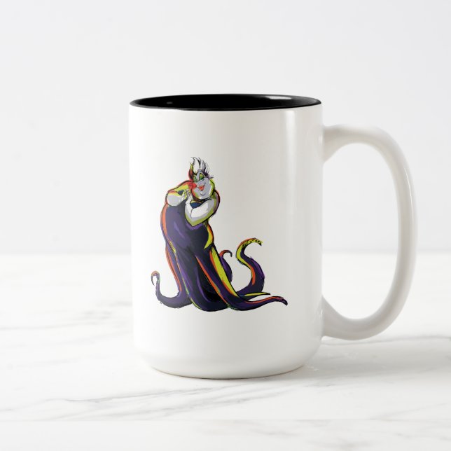Ursula | Pretty Pose Two-Tone Coffee Mug (Right)