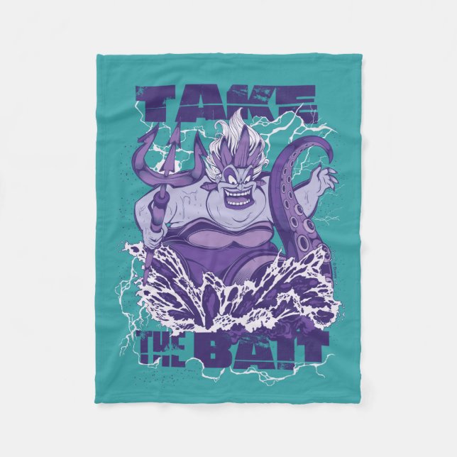 Ursula | Take the Bait Fleece Blanket (Front)