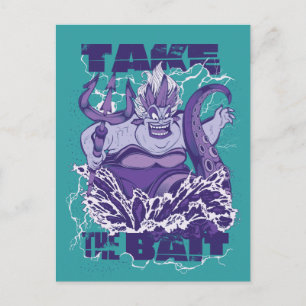 Ursula Take the Bait Postcard