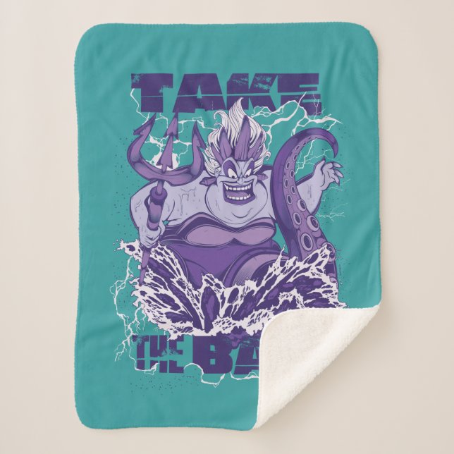 Ursula | Take the Bait Sherpa Blanket (Front)