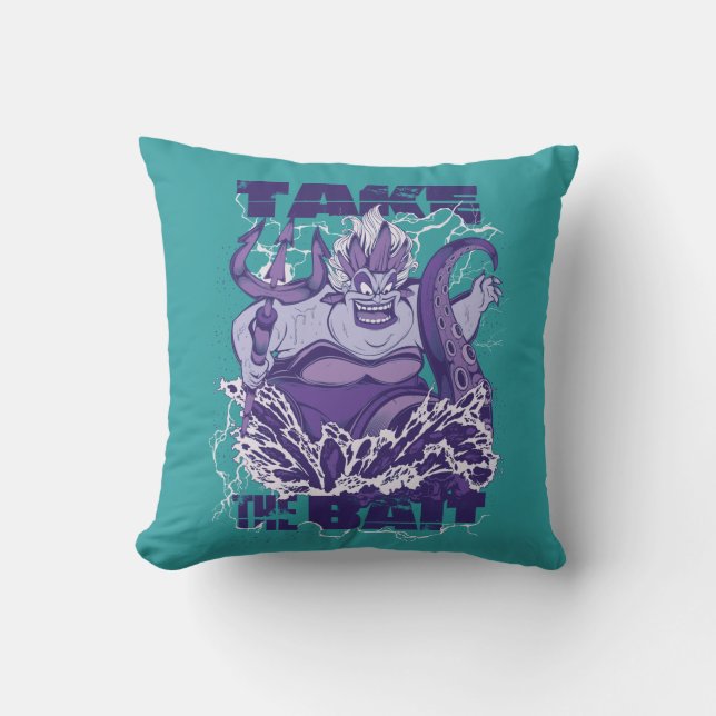 Ursula | Take the Bait Throw Pillow (Front)