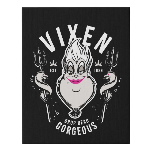 Ursula | Vixen Drop Dead Gorgeous Faux Canvas Print (Front)