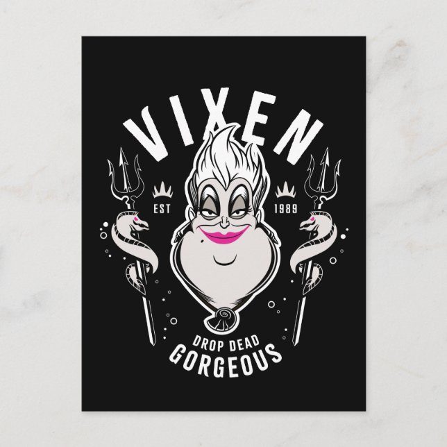 Ursula | Vixen Drop Dead Gorgeous Postcard (Front)