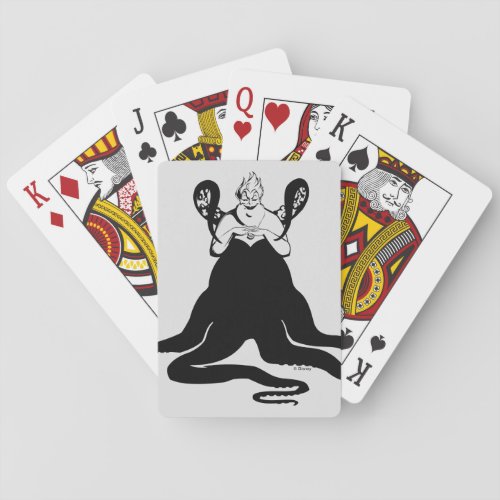 Ursula  Wicked Wicked Poker Cards