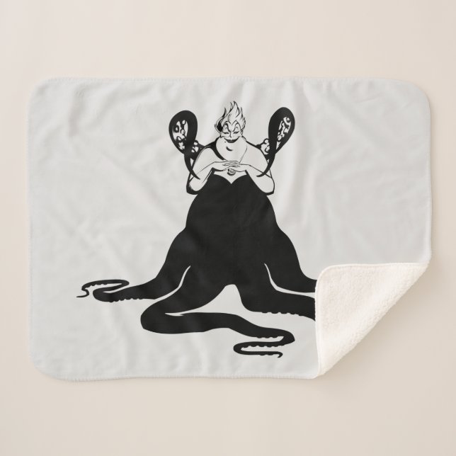 Ursula | Wicked Wicked Sherpa Blanket (Front (Horizontal))