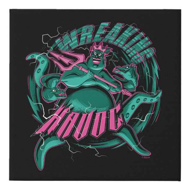 Ursula | Wreaking Havoc Faux Canvas Print (Front)