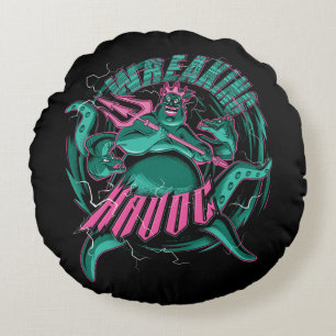 Ursula   Wreaking Havoc Round Pillow