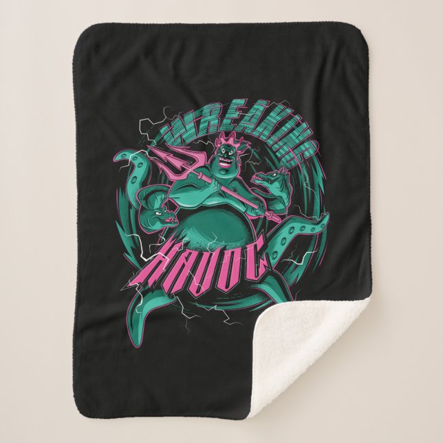 Ursula | Wreaking Havoc Sherpa Blanket (Front)