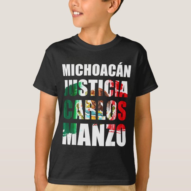 Uruapan Michoacán México, Carlos Manzo, Mexicans M T-Shirt (Front)