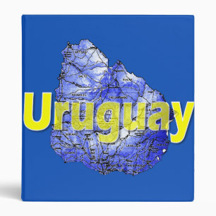 Uruguay 3 Ring Binder