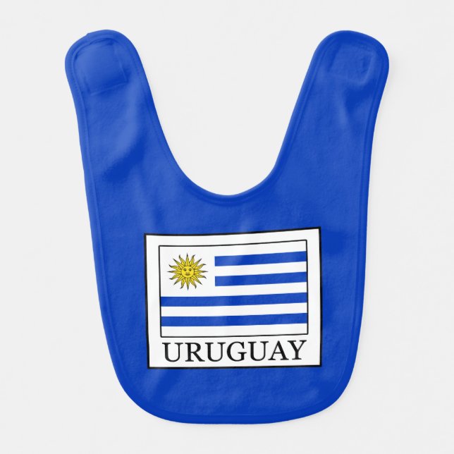 Uruguay Baby Bib (Front)