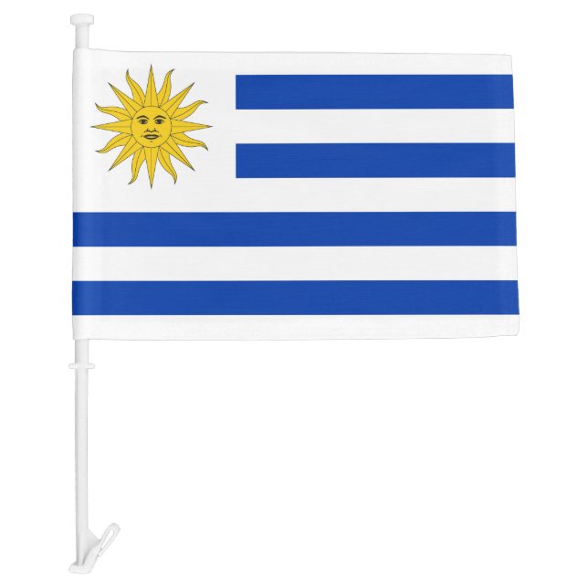 Uruguay Car Flag (Front)