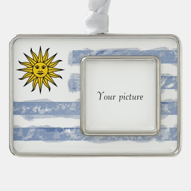 Uruguay Christmas Ornament (Front)