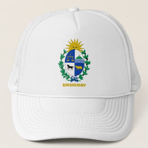 Uruguay Coat of Arms Trucker Hat