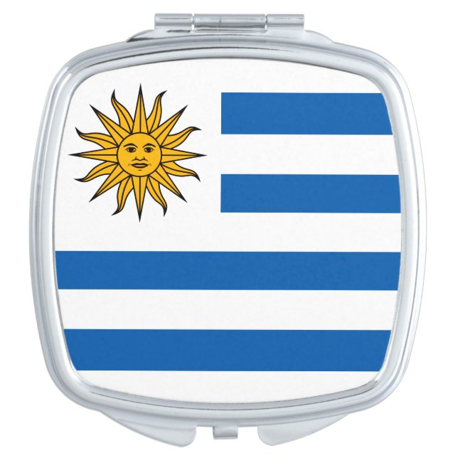 Uruguay Compact Mirror (Front)