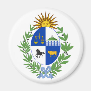 Uruguay country coat arms symbol emblem flag magnet