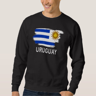 Uruguay Country Uruguayan Flag for Men Women Kids  Sweatshirt