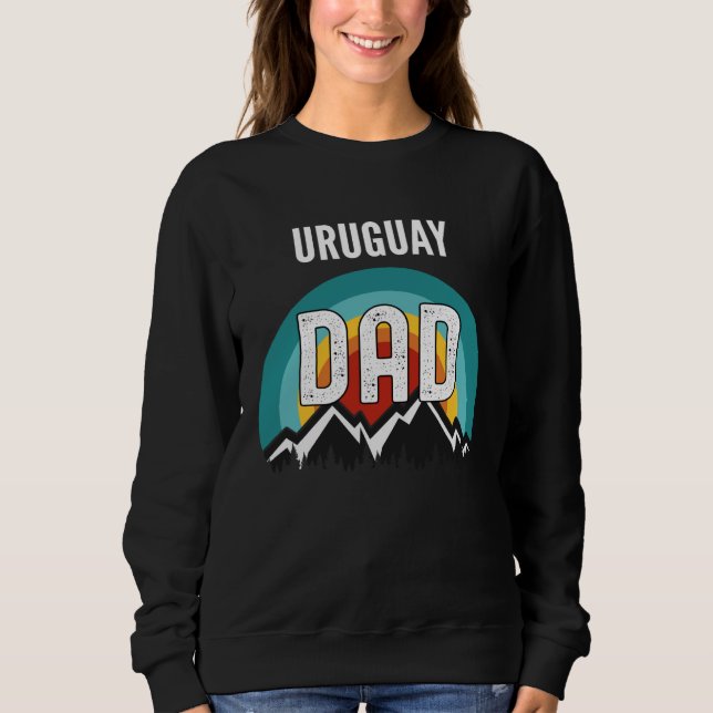 Uruguay Dad Fathers Day 2021 Sweatshirt (Front)