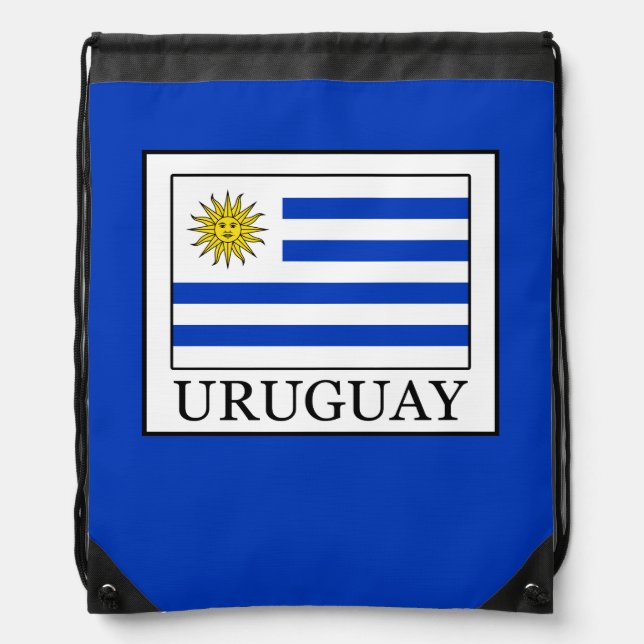 Uruguay Drawstring Bag (Front)