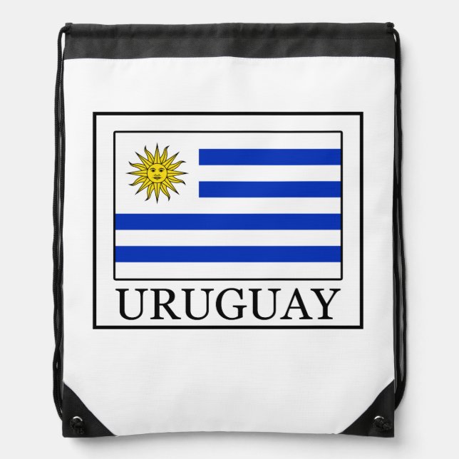 Uruguay Drawstring Bag (Front)