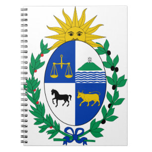 uruguay emblem notebook