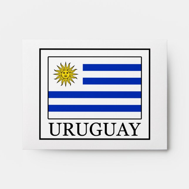 Uruguay Envelope (Front)