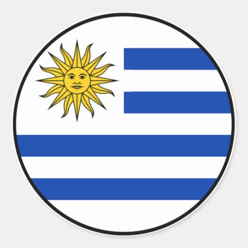 Uruguay Euro Sticker