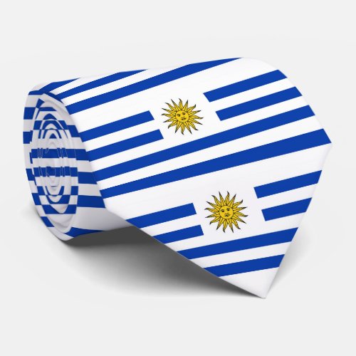 Uruguay flag Banda Oriental Tie