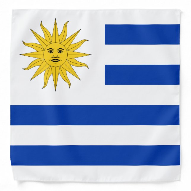 Uruguay Flag Bandana (Front)
