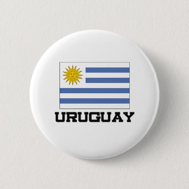 Uruguay Flag Button (Front)