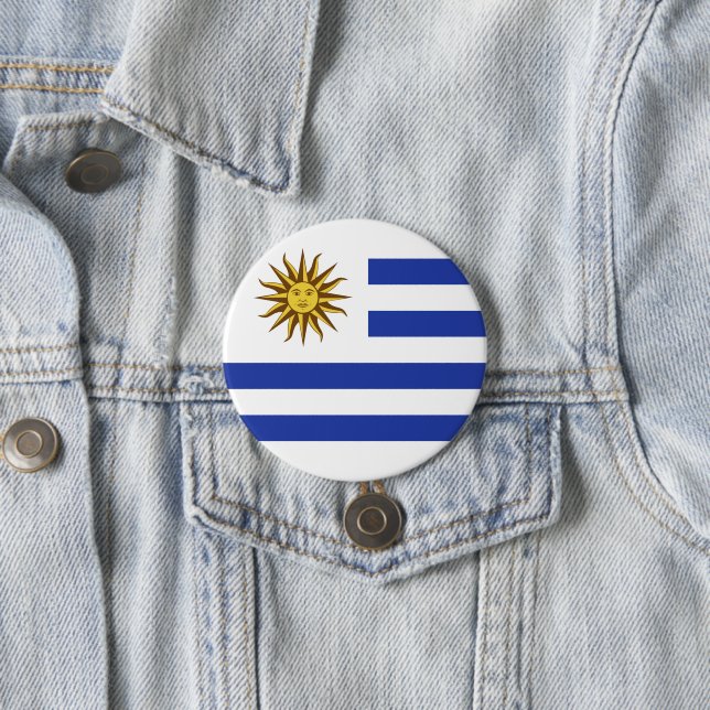 Uruguay flag button (In Situ)