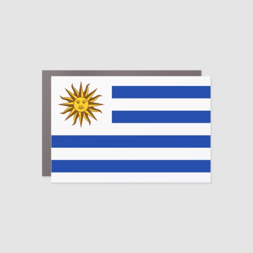 Uruguay Flag Car Magnet
