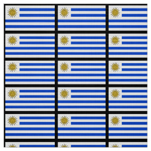 Uruguay Flag Fabric