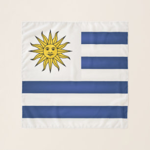 Uruguay Flag Fashion Scarf