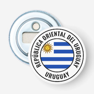 Uruguay Flag Gorgeous Patriotic Bottle Opener