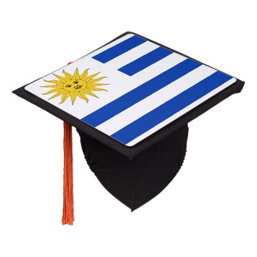 Uruguay Flag Graduation Cap Topper