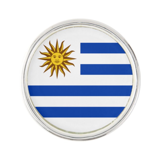 Uruguay Flag Lapel Pin (Front)