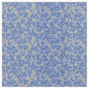 Uruguay Flag Motif Pattern Fabric