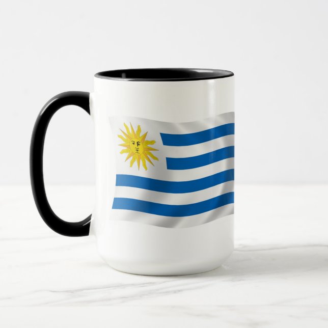 Uruguay Flag Mug (Left)