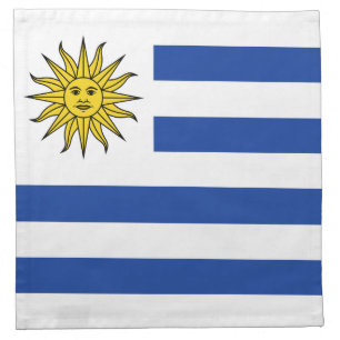 Uruguay Flag Napkin