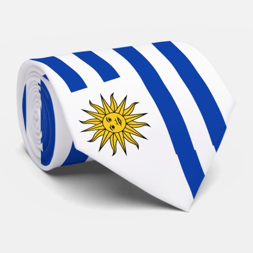 Uruguay Flag Neck Tie