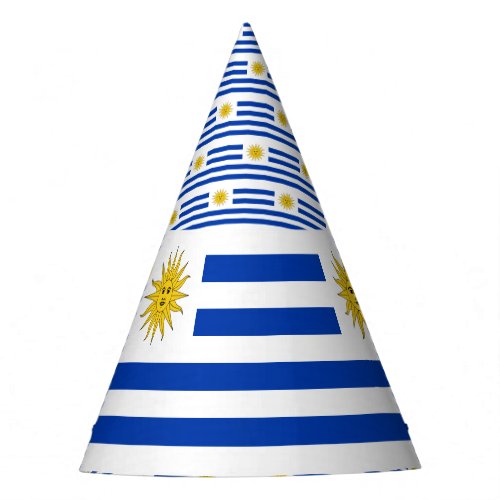 Uruguay Flag Party Hat