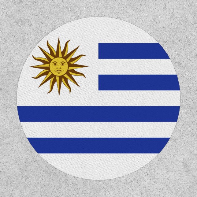 Uruguay flag patch (Front)