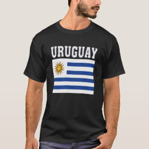 Uruguay Flag Patriotic National Roots Souvenir T-Shirt