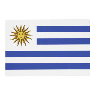 Uruguay flag placemat