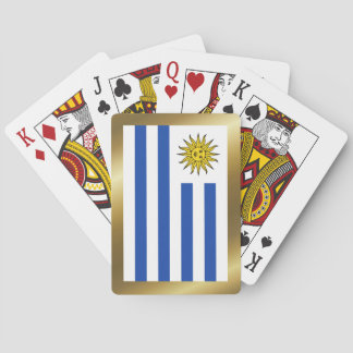 Uruguay Flag Playing Cards