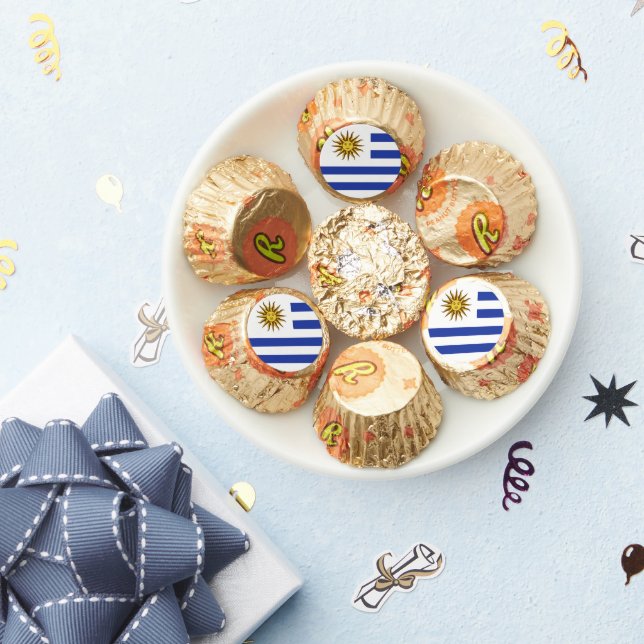 Uruguay flag reese's peanut butter cups (Party)