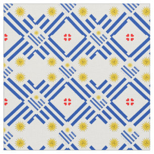 Uruguay Flag & Uruguay Trendy Fabric fashion