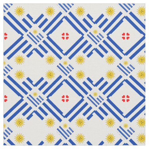 Uruguay Flag & Uruguay Trendy Fabric fashion