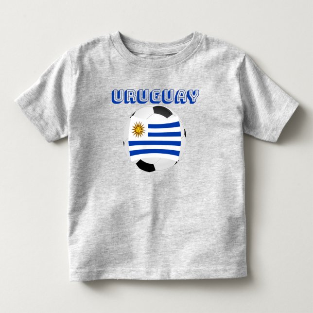 Uruguay Football T-Shirt (Toddler's) (Front)